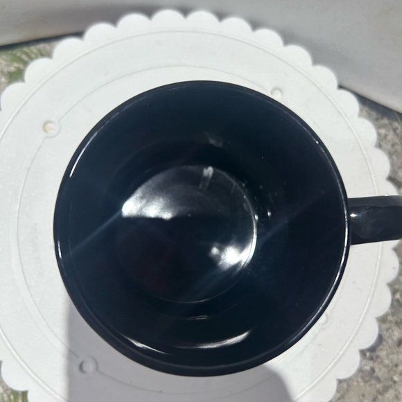 80s Zodiac Aries Belier Stoneware Coffee Mug Vintage French Horoscope Cup - Picture 3 of 3